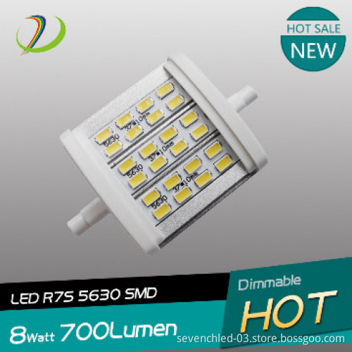 dimmable 78mm 8W LED R7s led light